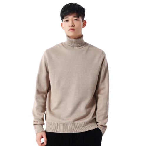 Klassische Rollkragenpullover