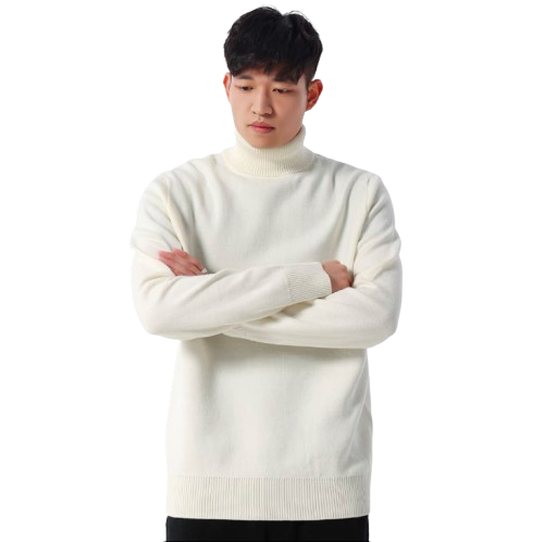 Klassische Rollkragenpullover