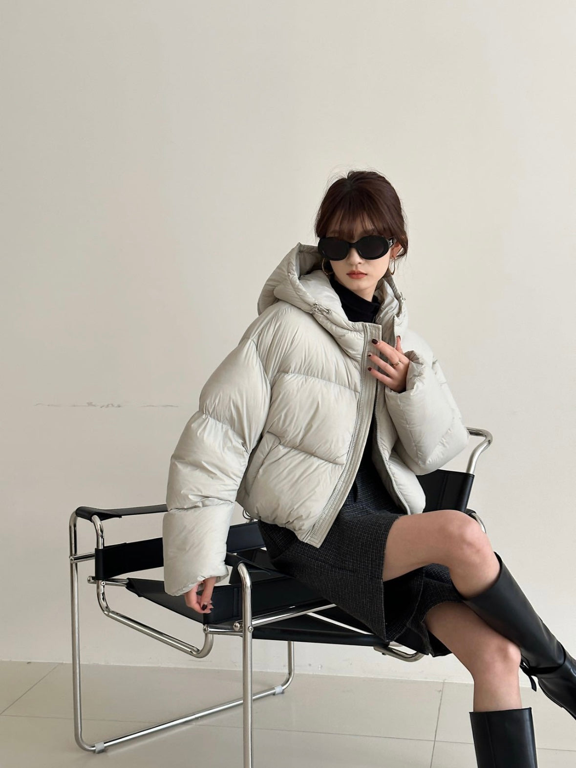 Trendy puffer for women