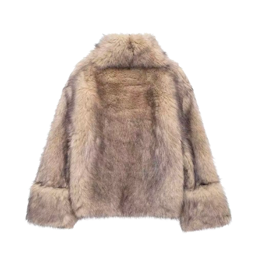 Luxurious Faux Fur Sweater – Ultra-Soft & Cozy