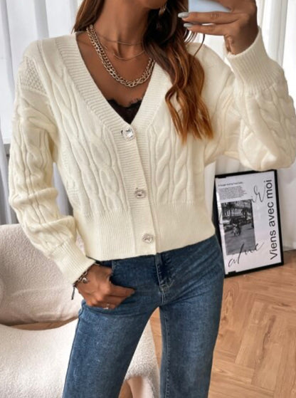 Parisian Knit – Strick-Cardigan mit Vintage-Flair