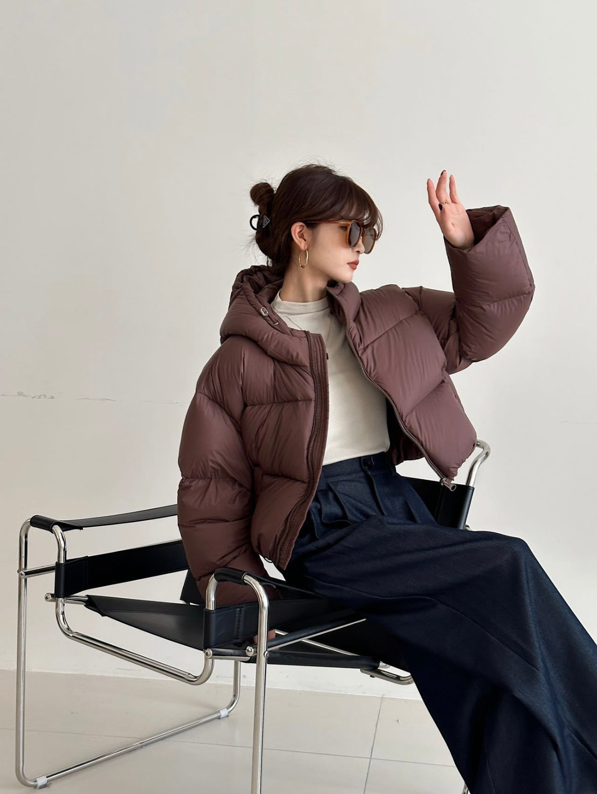Trendy puffer for women