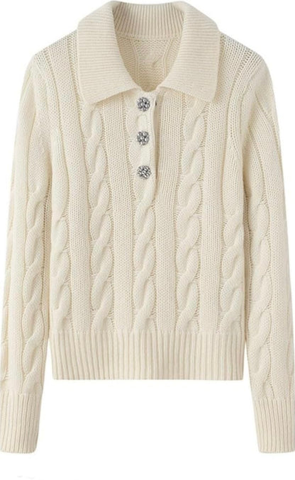 Parisian Knit – Strick-Cardigan mit Vintage-Flair